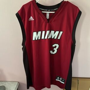 Adidas Miami Heat Dwayne Wade Jersey (M)